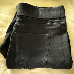 Liverpool Pull on Jeans, dark denim Size 12/31